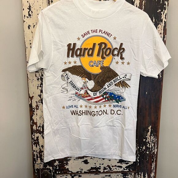 Hard Rock Cafe Other - Vintage Hard Rock Cafe Love All Serve All Washington DC unisex T-shirt. Medium.